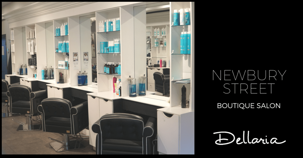Dellaria Salons on Newbury Street in Boston