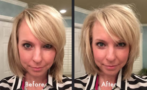 Hair Powder Blog Before and After